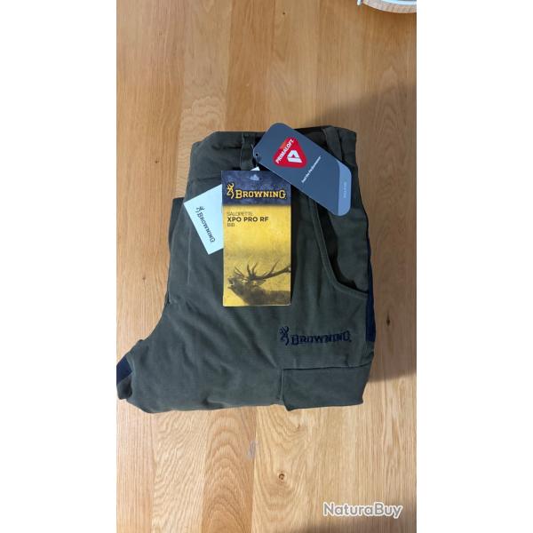 Pantalon/ salopette browning Xpo pro rf, neuf jamais port�. Tr�s chaud et de belle facture