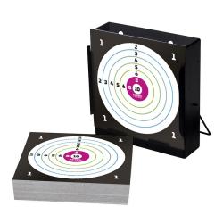 Porte cible avec 100 cibles