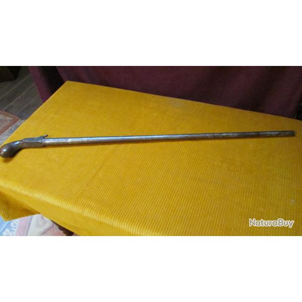 Canne fusil ancienne pistolet