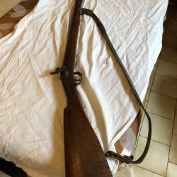 fusil poudre noire 1 coup