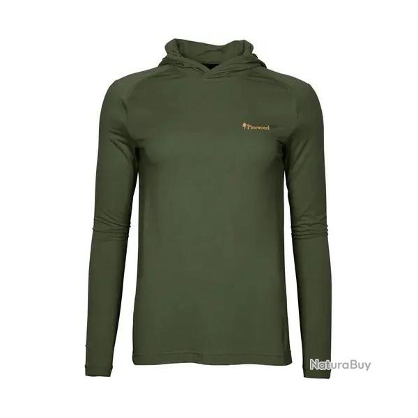 Sweat � Capuche Pinewood Fonctionnel Anti-insectes Femme Vert - XS