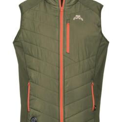 Gilet de chasse chauffant Hybrid Pro Hunt M MARINE