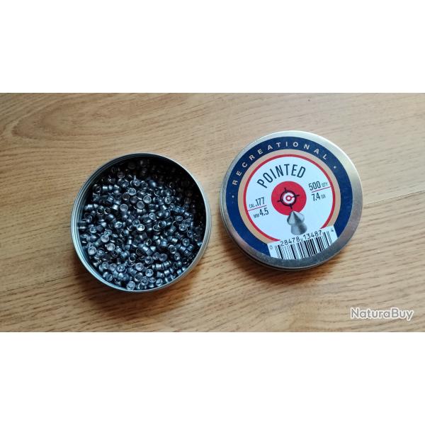 500 Plbs  4.5  Pointed.