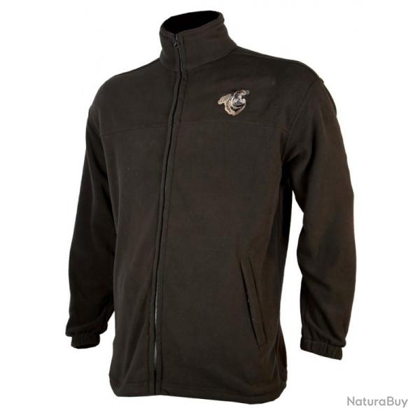 Blouson polaire enfant brod� sanglier 6A