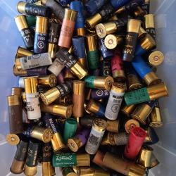 Lot de 150 cartouches de chasse plomb calibre 12.