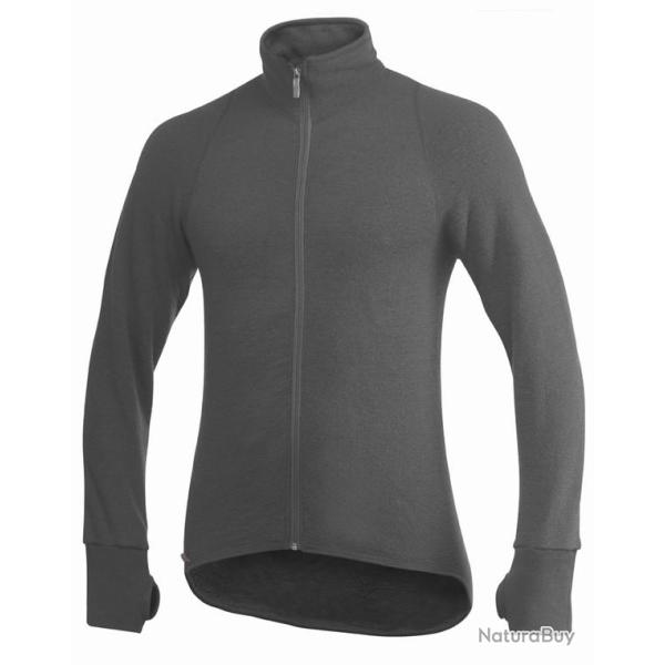Sous vetement full Jacket 400gr Woolpower Ulfrott� S Anthracite