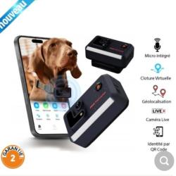 RoG Track-Cam GPS - Collier GPS avec Cam&eacute;ra Embarqu&eacute;e pour Chien