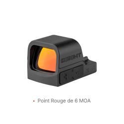 Osight K | Optique reflex ouvert 6 MOA Empreinte RMSc &agrave; pile CR1620 lat&eacute;rale rempla&ccedil;able