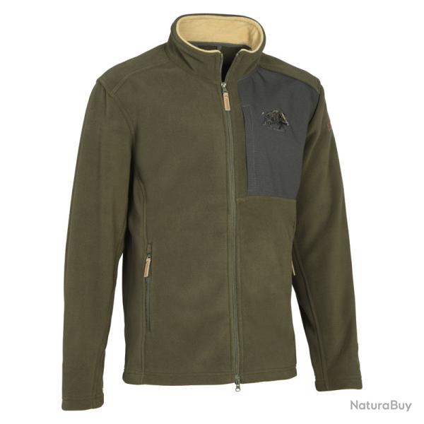 Blouson Polaire Percussion Norway Broderie sanglier Kaki - Taille M