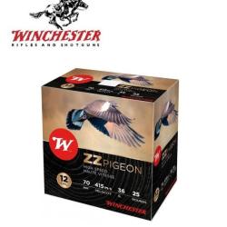 Cartouches WINCHESTER ZZ PIGEON - 12/70 - 36G - BJ - X25 5