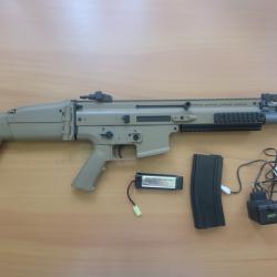 Cybergun FN Herstal SCAR-L AEG - 1� sans prix de r&eacute;serve !!