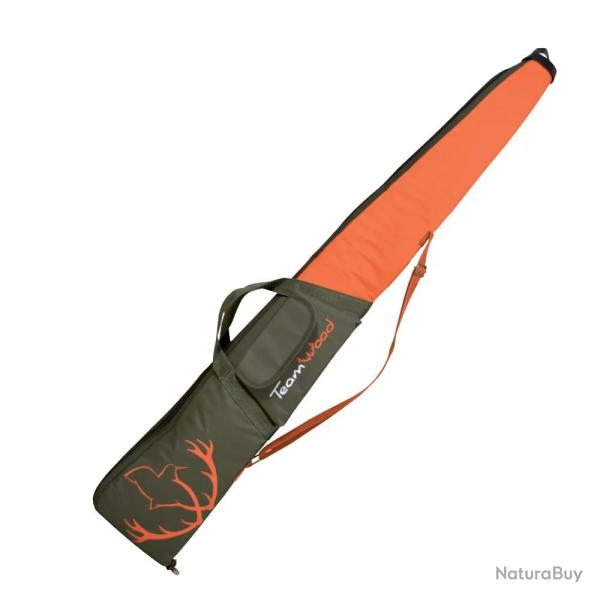 Fourreau carabine polyester orange kaki 120-130cm