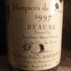 Bouteille de Vin Hospice de Beaune