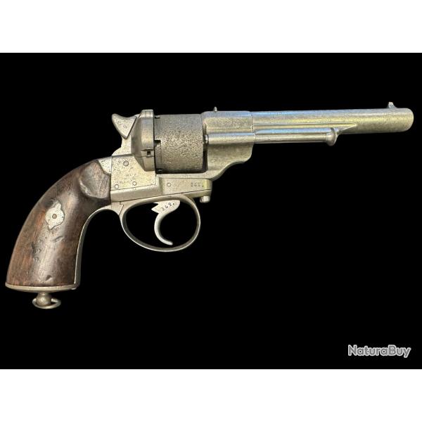 tres rare revolver de marine fran�aise LEFAUCHEUX 1858 NT cal 12 MM marine