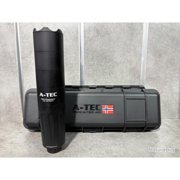 "ARRIVAGE AOUT 2026" Silencieux A-TEC pour CZ Scorpion Evo 3 Calibre 9 mm Para