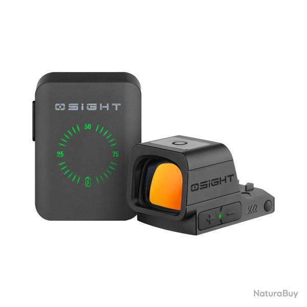Osight XR Optique Ferm� Empreinte RMR & Multi-R�ticules Point rouge de 2/6 MOA & Cercle de 32 MOA