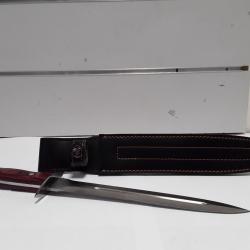 Dague double tranchant Stepland 25,5cm