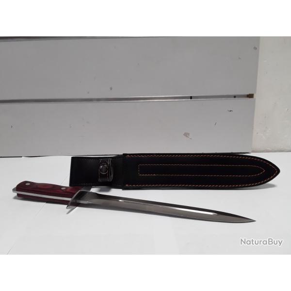 Dague double tranchant Stepland 25,5cm