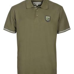 Polo de chasse Percussion MC - Ecusson Logo - 4XL