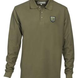 Polo de chasse Percussion ML - Ecusson Logo - XL