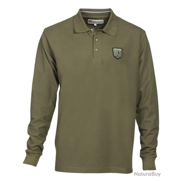 Polo de chasse Percussion ML - Ecusson Logo - XL