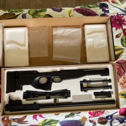 R&eacute;plique Airsoft Sniper AW308 / M59P avec Bipied & Lunette (Double Eagle)
