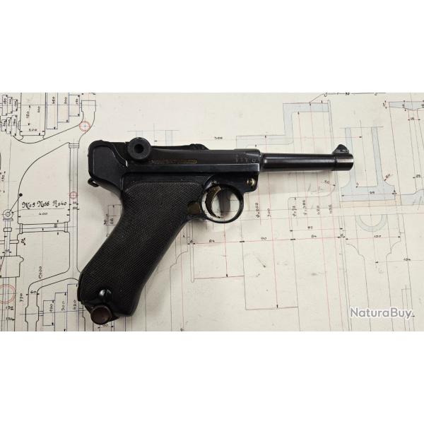 pistolet P 08 Erfurt 1917