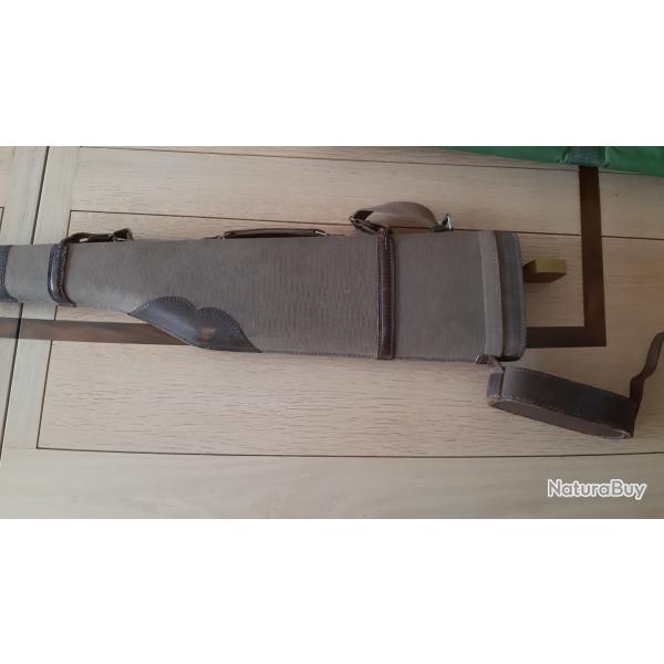 Etui � fusil Jambon pour juxtapos� long canons 72cm maxi !!