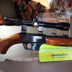 Carabine semi-automatique unique mod&egrave;le x51 bis 22lr avec lunettes unique 4x32 made in japan