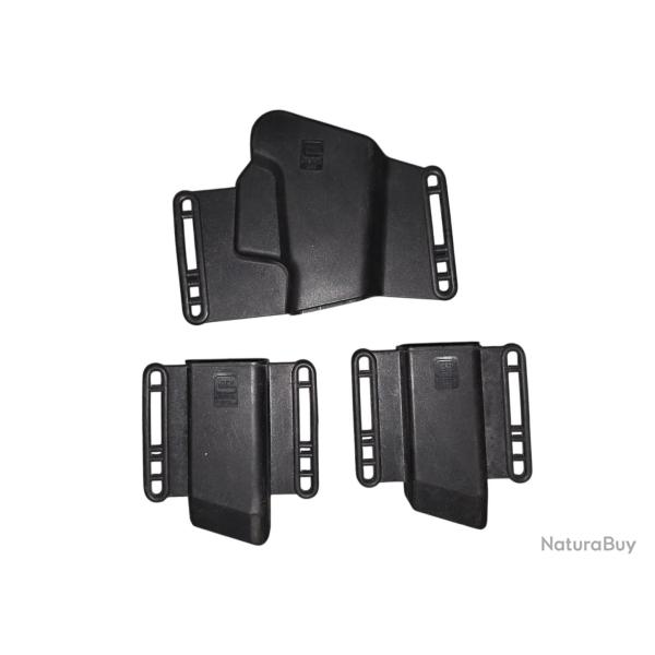 Holster Glock 2639 + 2 portes chargeurs Glock 3080 Occasion