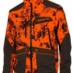 Veste SOMLYS camo orange ultra light M