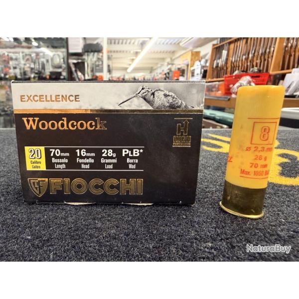 Fiocchi Woodcock 20x70 BG 28g (x10) n�8