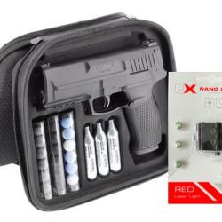 PACK D&Eacute;COUVERTE + LASER "PR&Ecirc;T A TIRER T4E IMPAX P68 CAL 68 - 16 J UMAREX