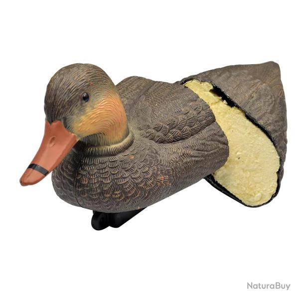 Colvert mouss� femelle avec quille lest�e en polym�re