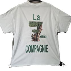 Tee-Shirt blanc GILDAN XL (La 7 &egrave;me compagnie)