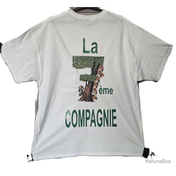 Tee-Shirt blanc GILDAN XL (La 7 �me compagnie)