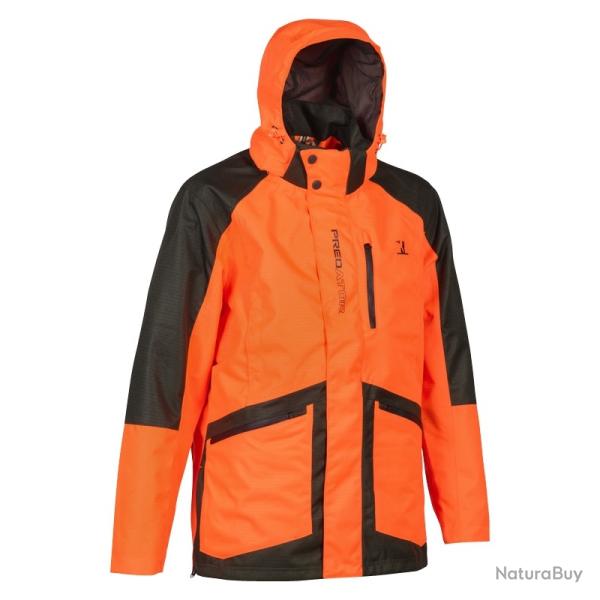 VESTE DE CHASSE PERCUSSION PREDATOR EVO ORANGE - TAILLE M