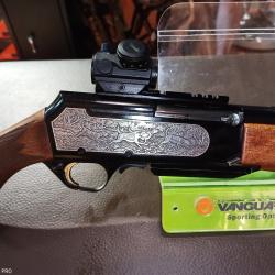 Carabine semi-automatique browning bar 2 luxe calibre 7x64 avec point rouge tubulaire Bushnell