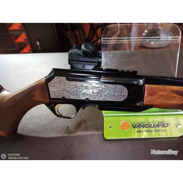 Carabine semi-automatique browning bar 2 luxe calibre 7x64 avec point rouge tubulaire Bushnell