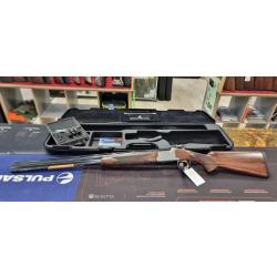 Fusil superpos&eacute; Browning b525 game cal 12/76 can 71 cm