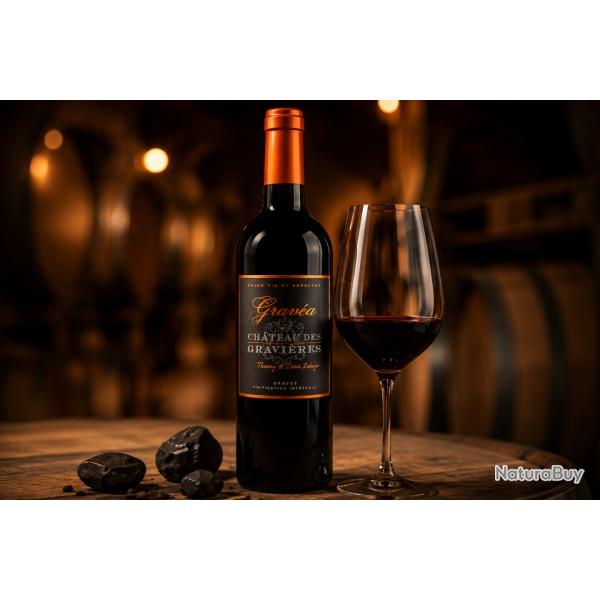Ch�teau des Gravi�res cuv�e Grav�a 2022 - Vinification Int�grale - Micro Production - Vin Unique