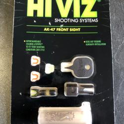 Guidon fibre optique HiViz pour AK47