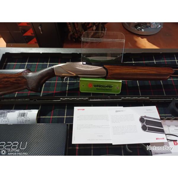 Fusil superpos� Benelli 828U silver calibre 12/76