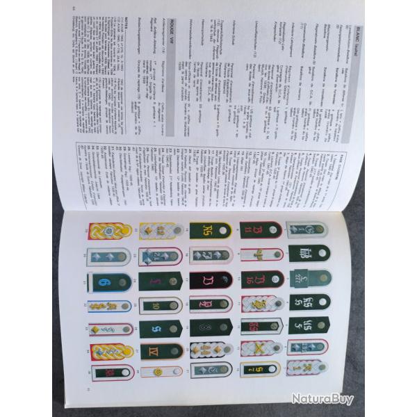 LIVRE UNIFORMES MILITAIRE