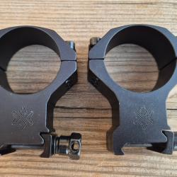 Collier VECTOR OPTICS X Accu Picatinny 34mm Haut