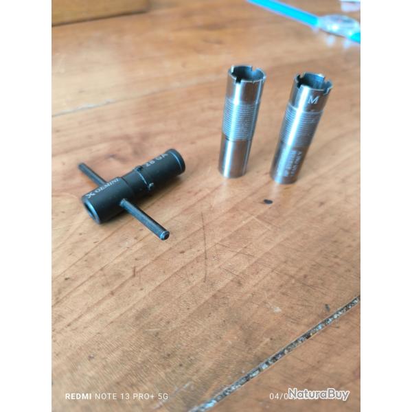 Chokes gemini Beretta 687 calibre 28