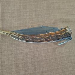 Grand couteau pliant vintage Coltellerie Riunite a Maniago  ITALIE