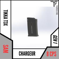 chargeur t3 tikka T3X SAM 8 coups Thurses Industries