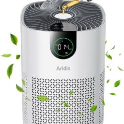 Purificateur d'Air Chambre, Hepa Efficace Contre Le Pollen, Les Allergies, Les Odeurs, 7W Et 3
