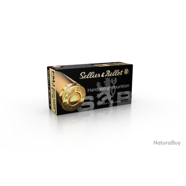 CARTOUCHES SELLIER & BELLOT 9X19 FMJ 124GR